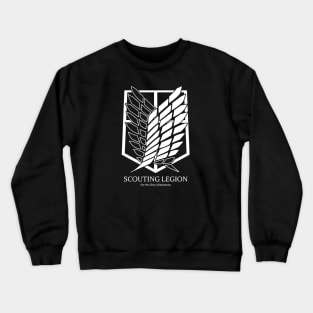 scouting legion for the flory humanity logo Crewneck Sweatshirt